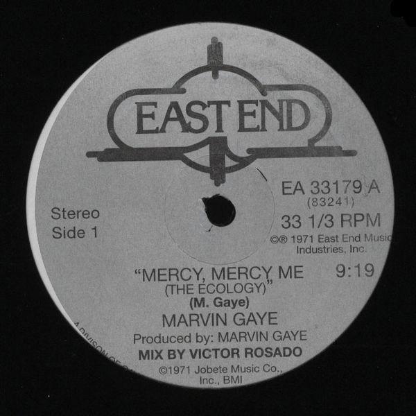 Marvin Gaye: Mercy Mercy Me (Classic NYC 12" Mix) 12"