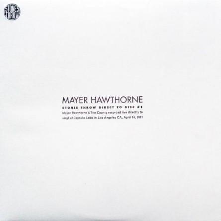 Mayer Hawthorne: Stones Throw Direct To Disc #1 2LP