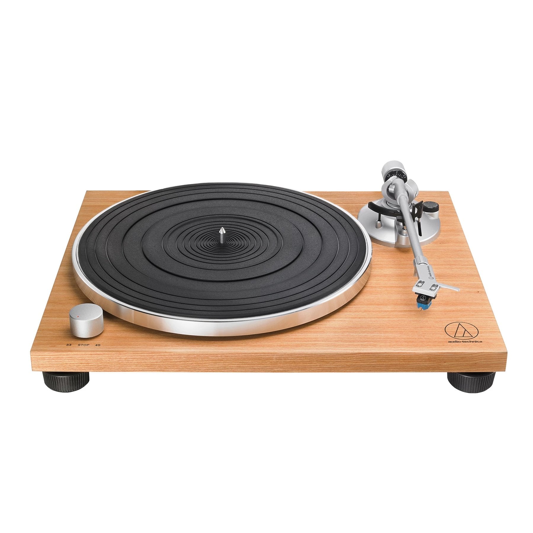Audio Technica: AT-LPW30TK Manual Belt Drive Turntable - Teak