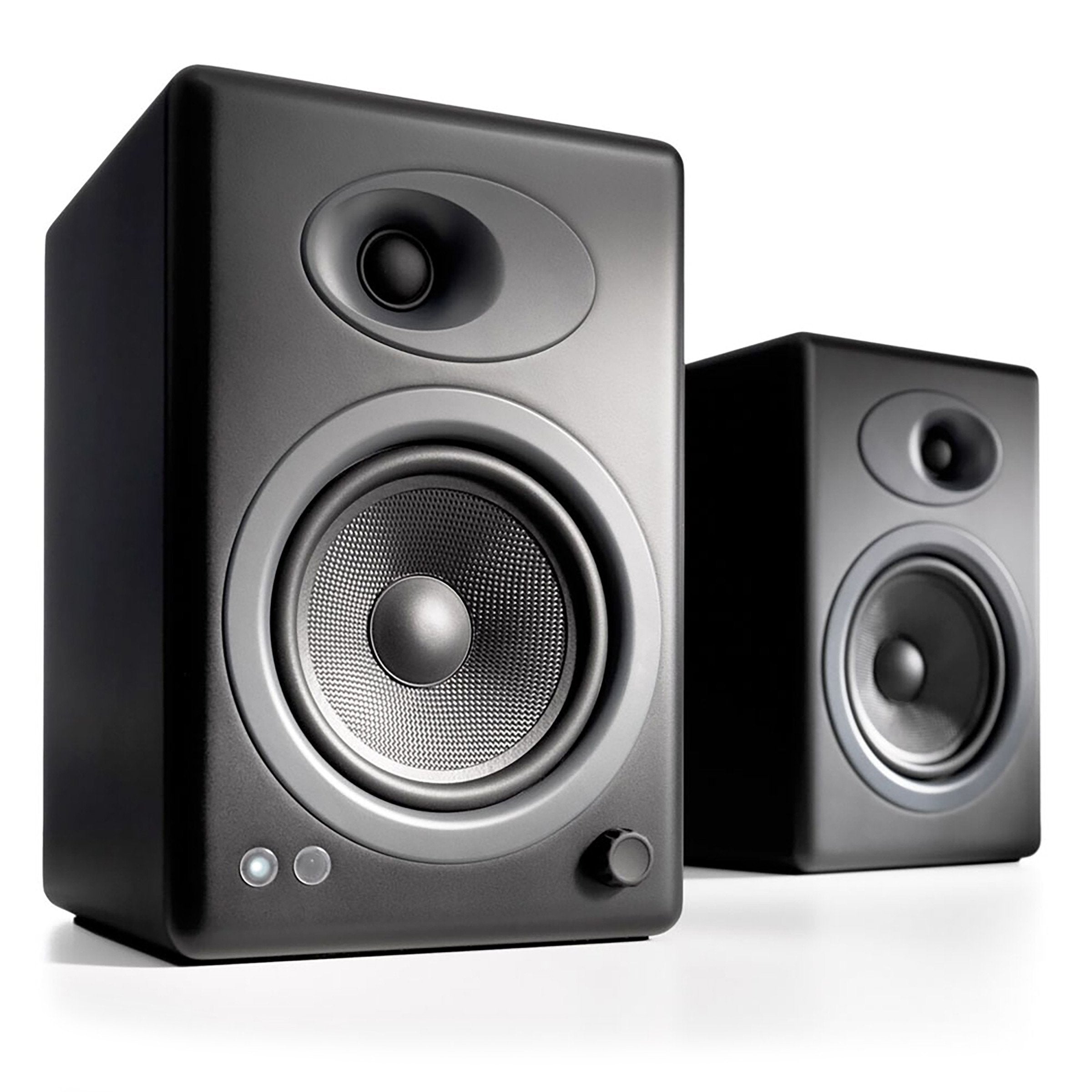 Audioengine: A5+ Powered Bookshelf Speaker System - Black (A5+B)