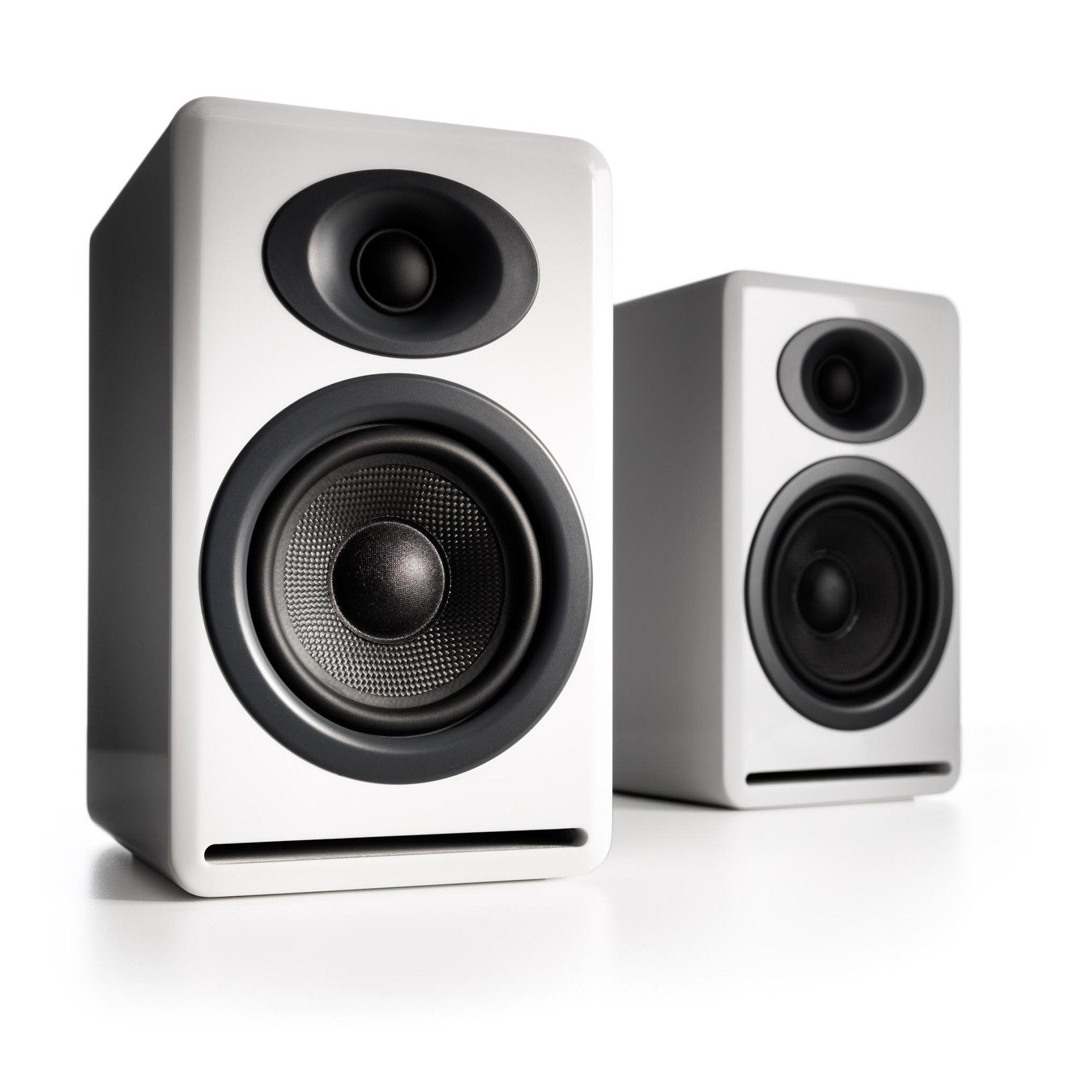 Audioengine: P4 Passive Bookshelf Speakers - White (AP4W)