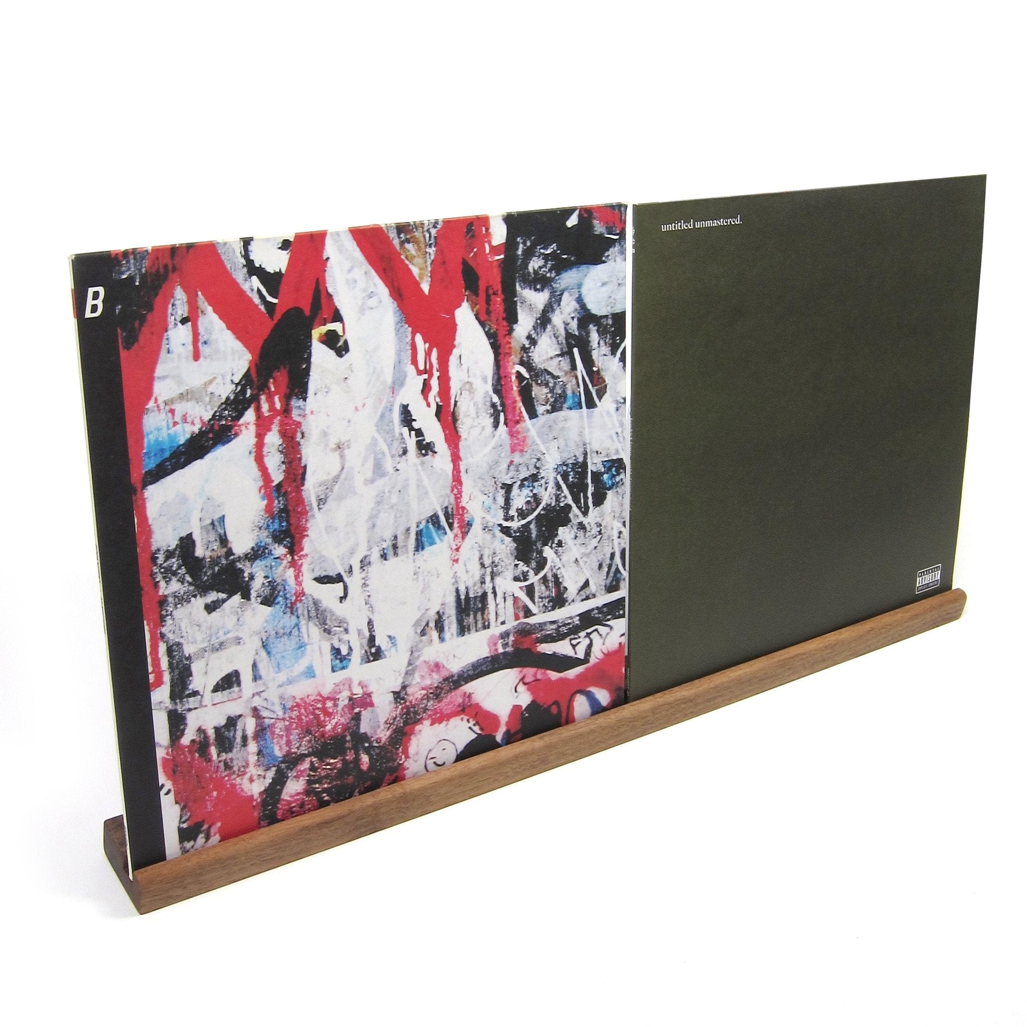Nicole David: Record Shelf - Double / Walnut