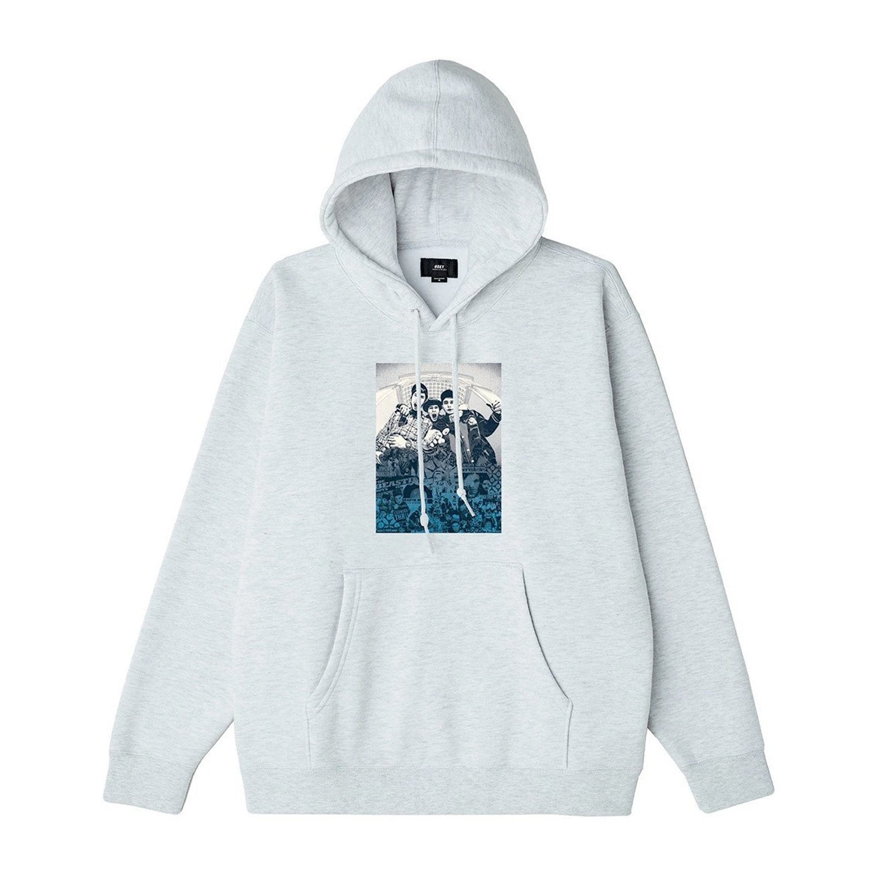 Obey: Glen E. Friedman Beastie Boys Pullover Hoodie - Ash Grey