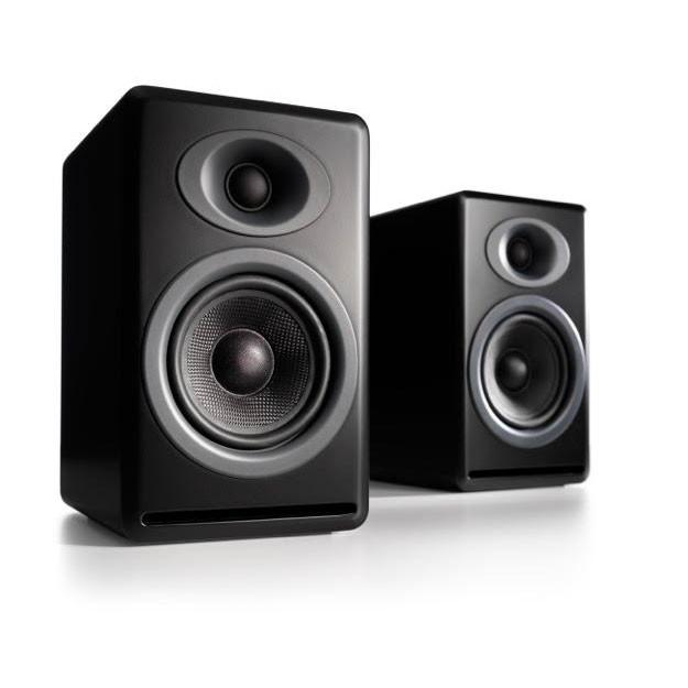Audioengine: P4 Passive Bookshelf Speakers - Black (AP4B)