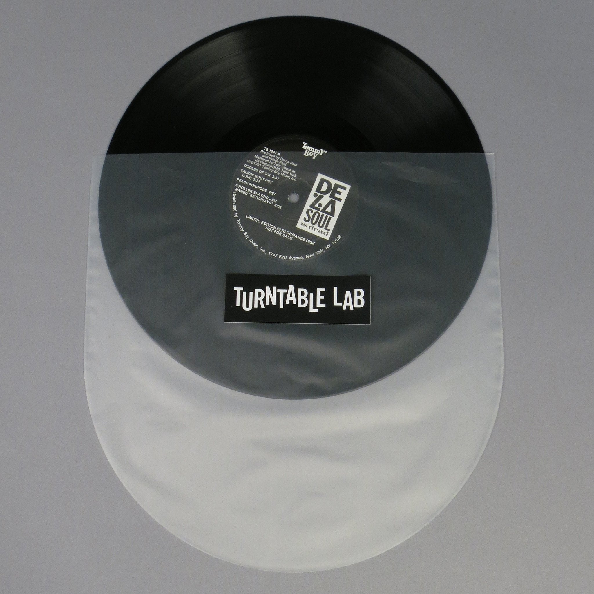 Turntable Lab: Anti-Static Round Bottom LP Record Sleeves
