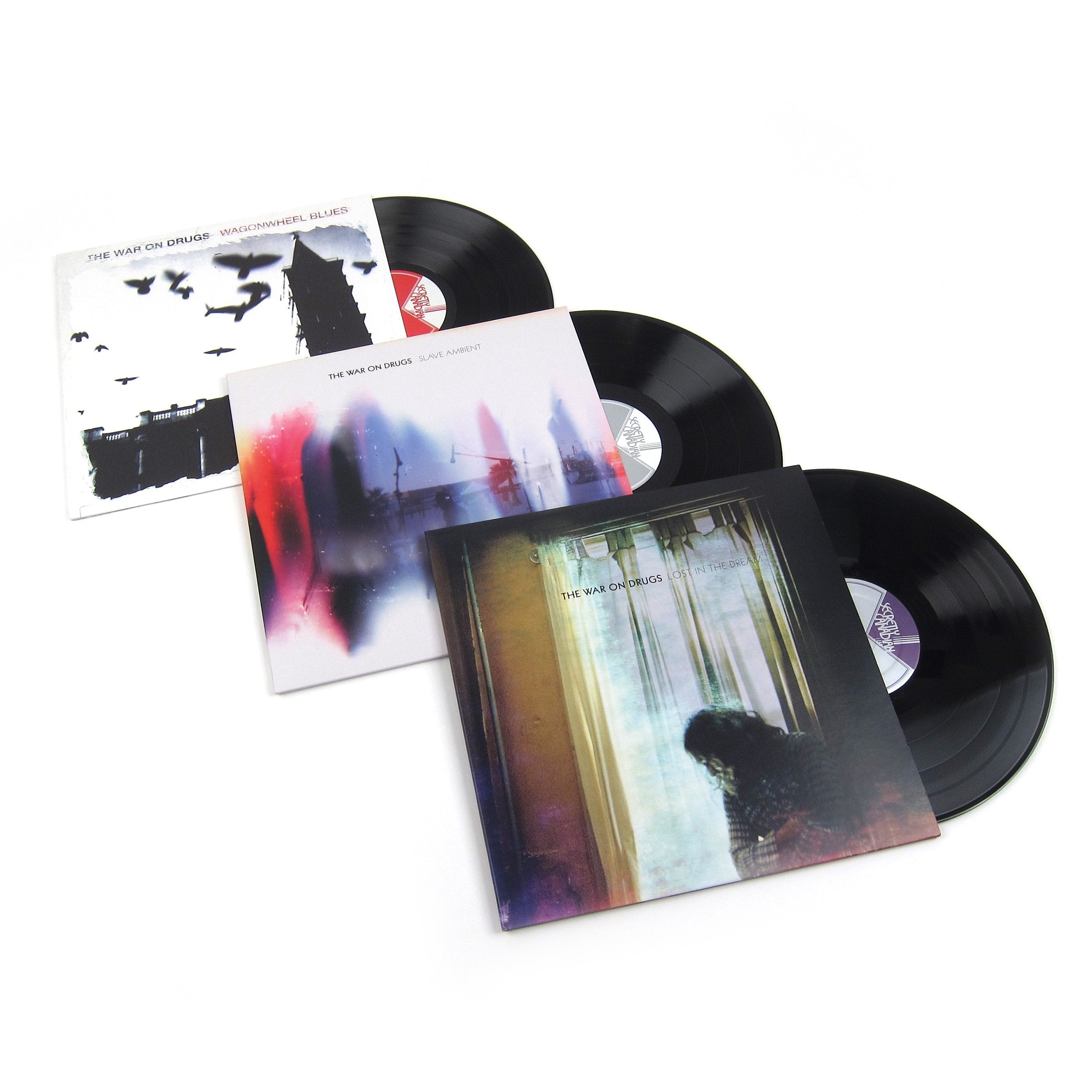 The War On Drugs: Vinyl LP Album Pack (Wagonwheel Blues, Slave Ambient, Lost In The Dream)