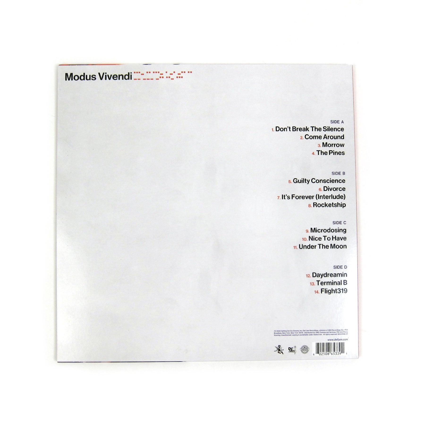 070 Shake: Modus Vivendi (Colored Vinyl) Vinyl 2LP