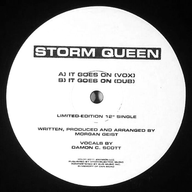 Storm Queen: It Goes On 12"