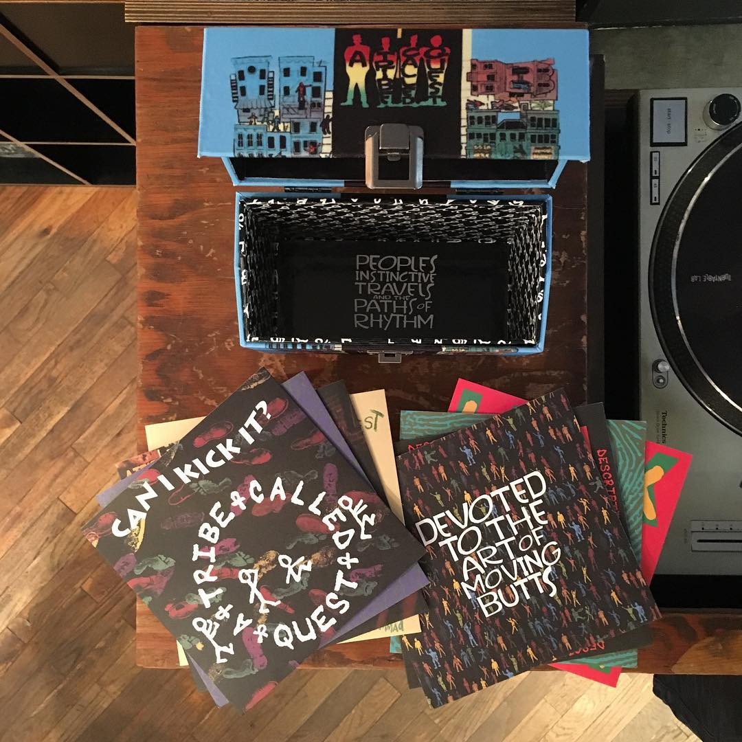 A Tribe Called Quest: People's Instinctive Travels and the Paths of Rhythm Vinyl 8x7" Boxset