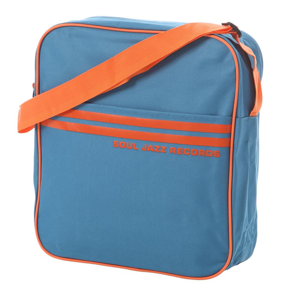 Soul Jazz: Record Bag 12" - Marine Blue / Orange