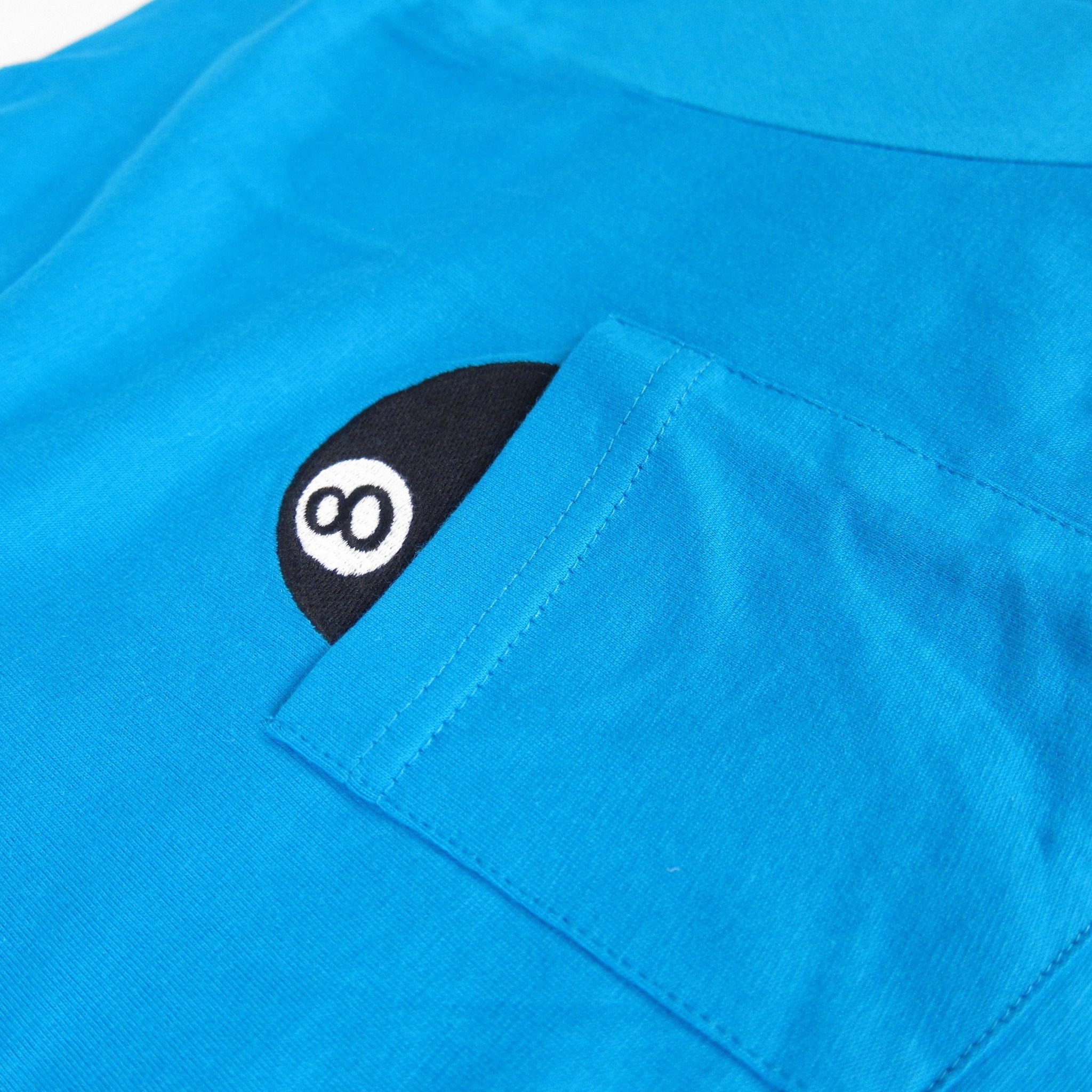 Stussy: 8 Ball Pocket Shirt - Blue