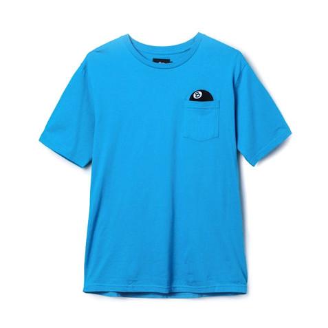 Stussy: 8 Ball Pocket Shirt - Blue