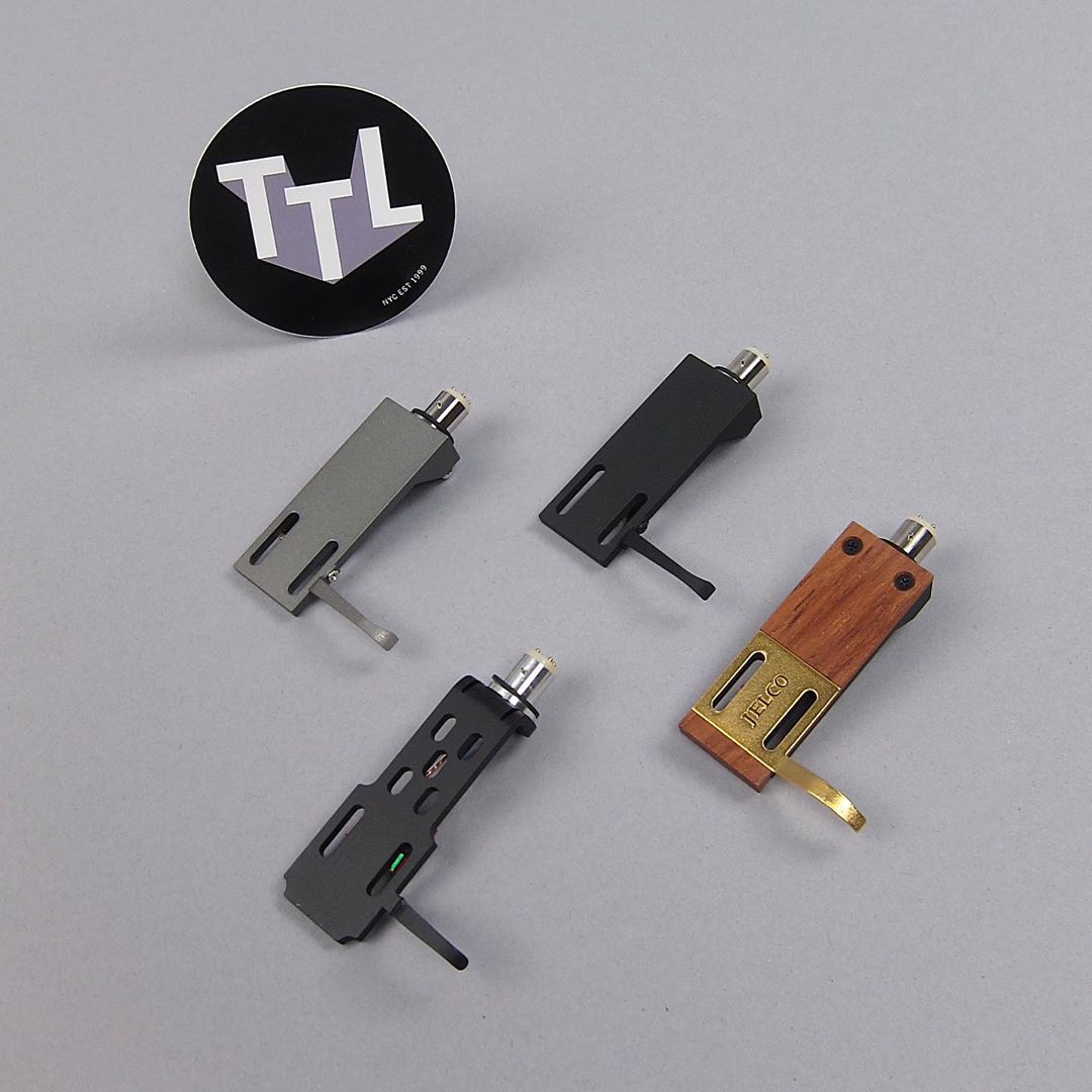 Jelco: HS-30 Rosewood / Magnesium Alloy Turntable Headshell (Made In Japan)