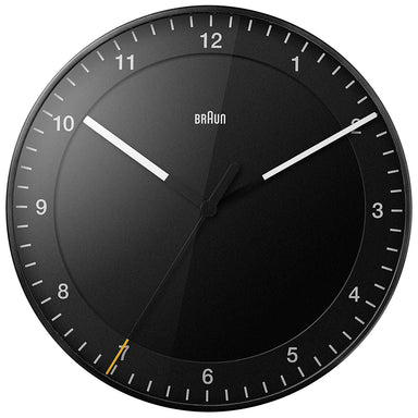 Braun: Large Wall Clock - Black (BN-BC17B)