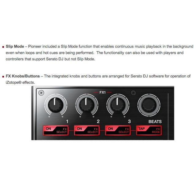 Pioneer: DDJ-SP1 Sub-Controller Features 2