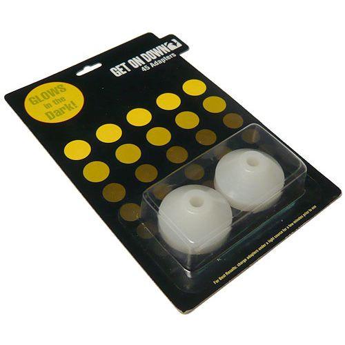 Get On Down: Glow In The Dark 45 Adaptor Cones (Pair)