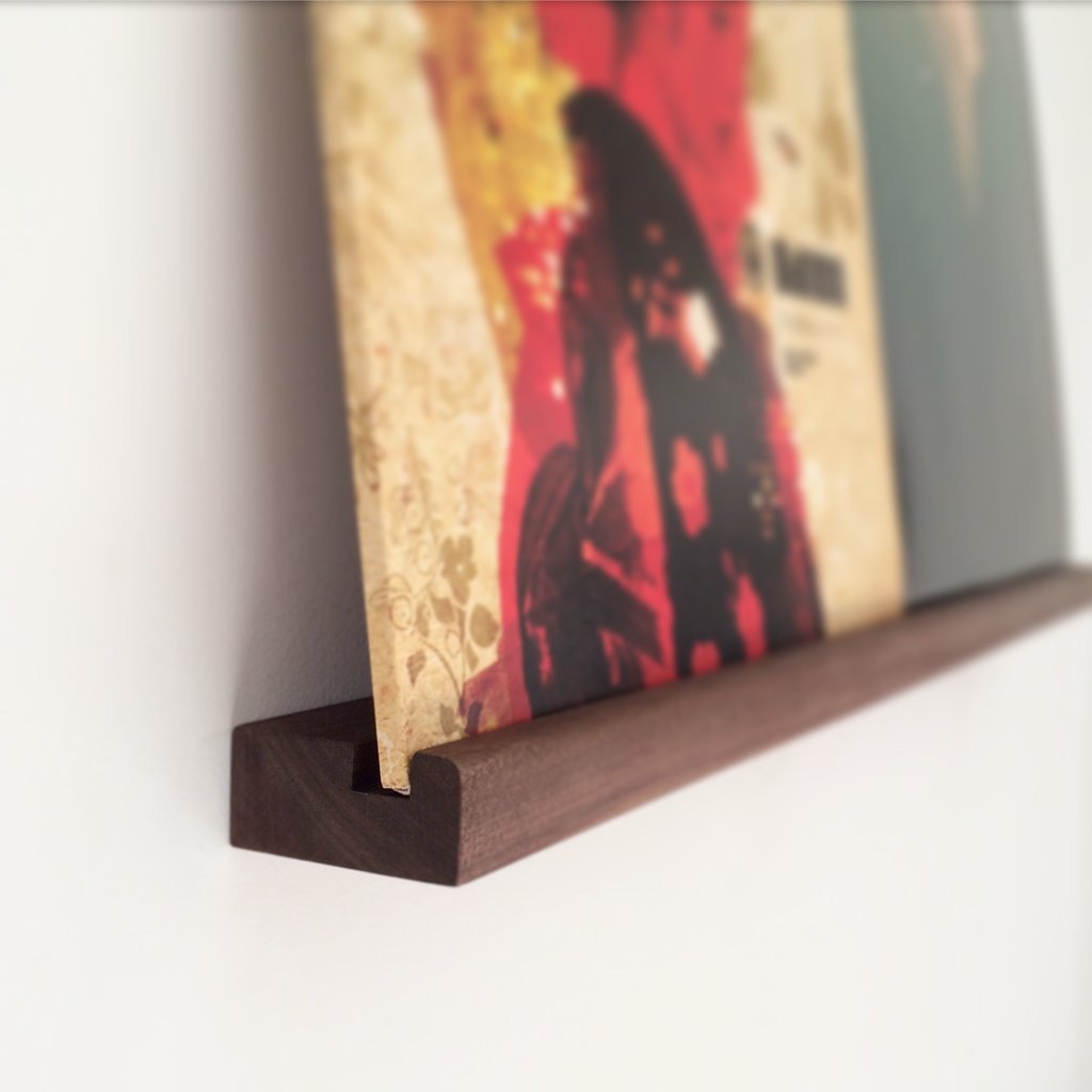 Nicole David: Record Shelf - Double / Walnut