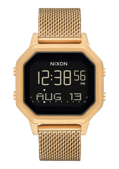 Nixon: Siren Milanese Watch - All Gold