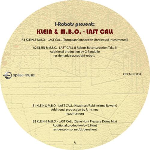I-Robots: Last Call Vinyl 12" (Record Store Day)