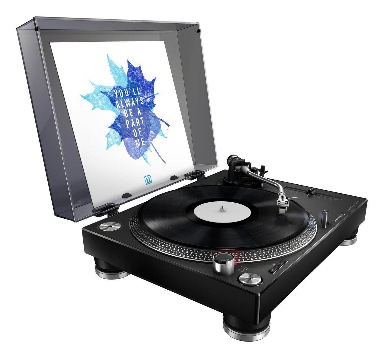Pioneer: PLX-500 Direct Drive USB Turntable - Black