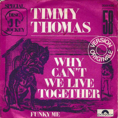 Timmy Thomas: Why Can't We Live Together (LNTG Remix, Colored Vinyl) Vinyl 12"