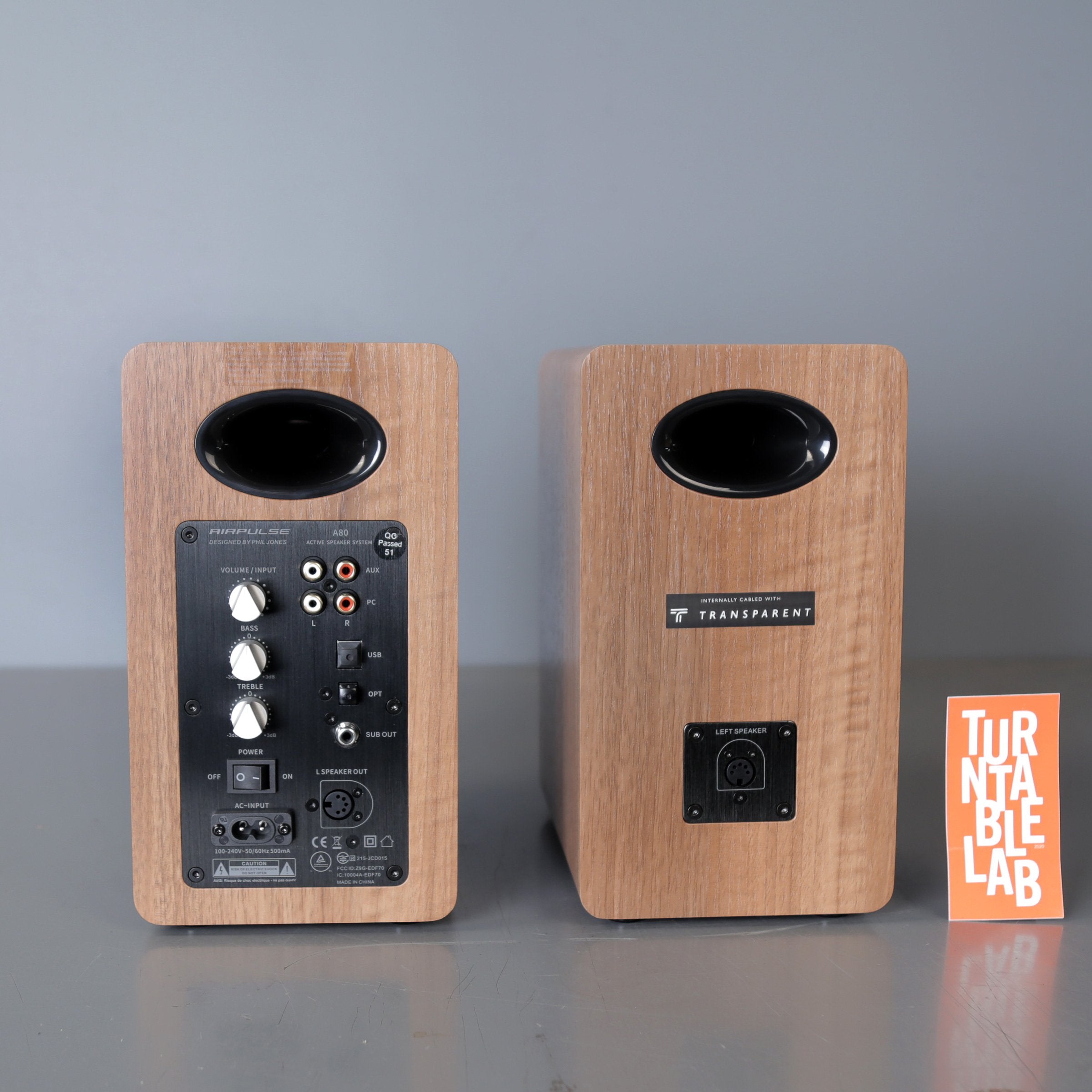 Edifier: Airpulse A80 Powered Speakers w/Bluetooth - Wood Brown