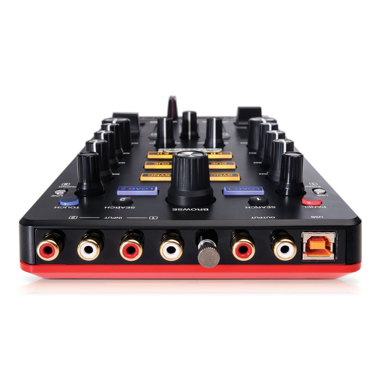 Akai: AMX - Mixing Surface +  Audio Interface for Serato DJ back