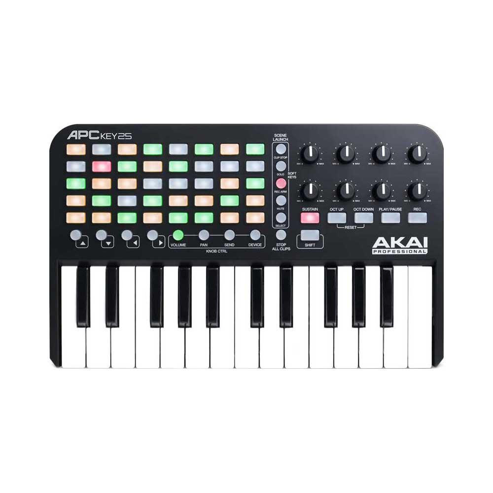 Akai: APC Key 25 Ableton Live Controller with Keyboard top