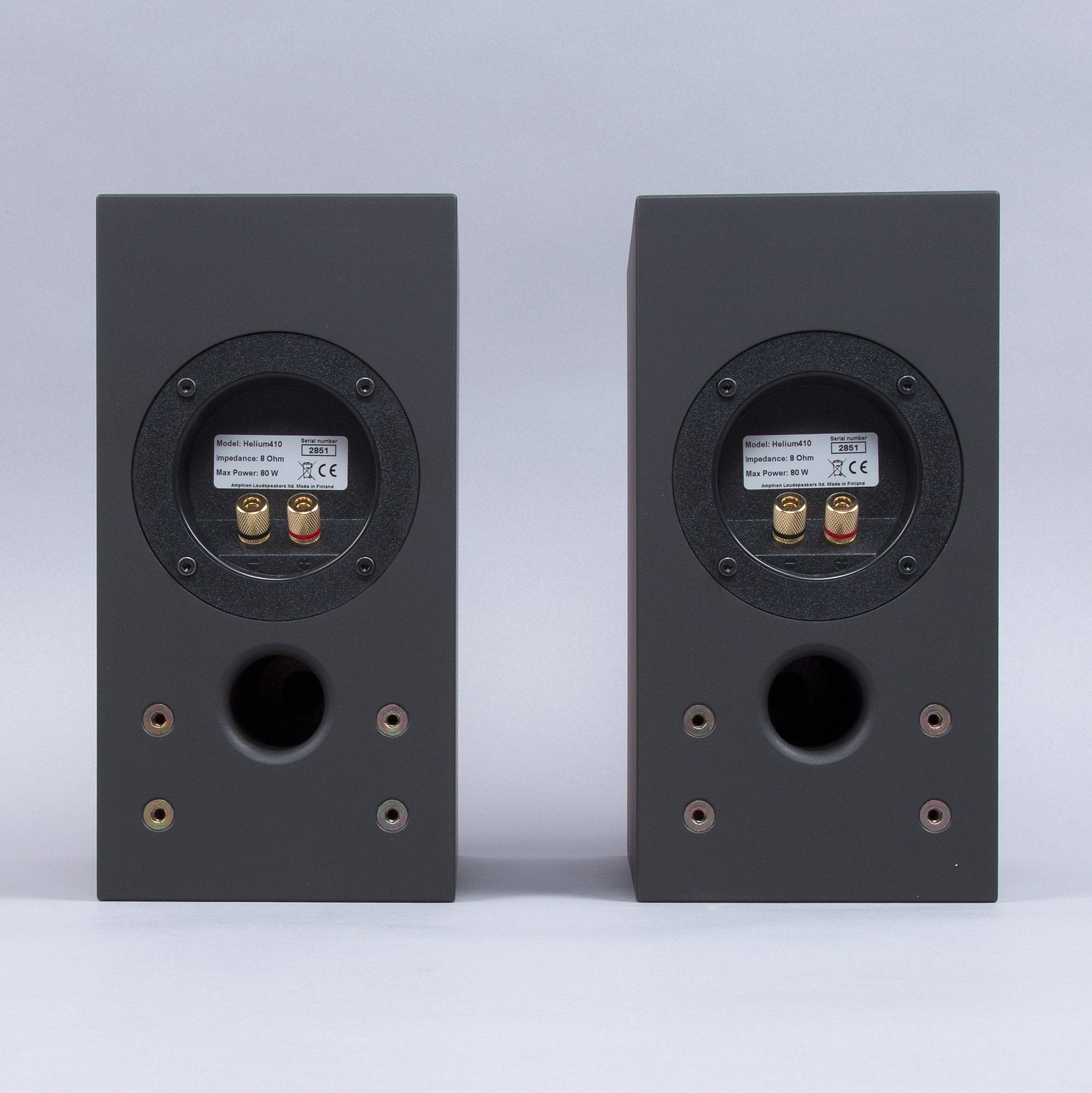 Amphion: Helium410 Loudspeaker - Black (Pair) - OPEN BOX SPECIAL