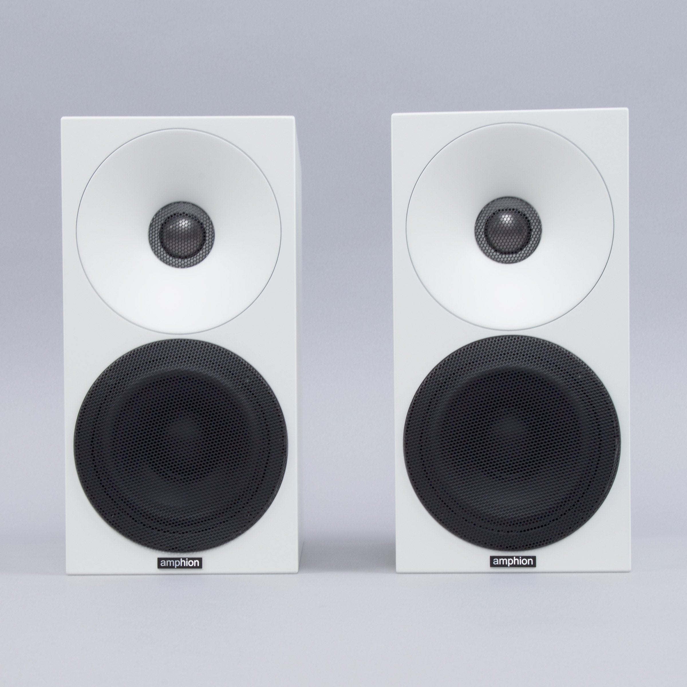 Amphion: Helium410 Loudspeaker - Full White / Black Grids (Pair)