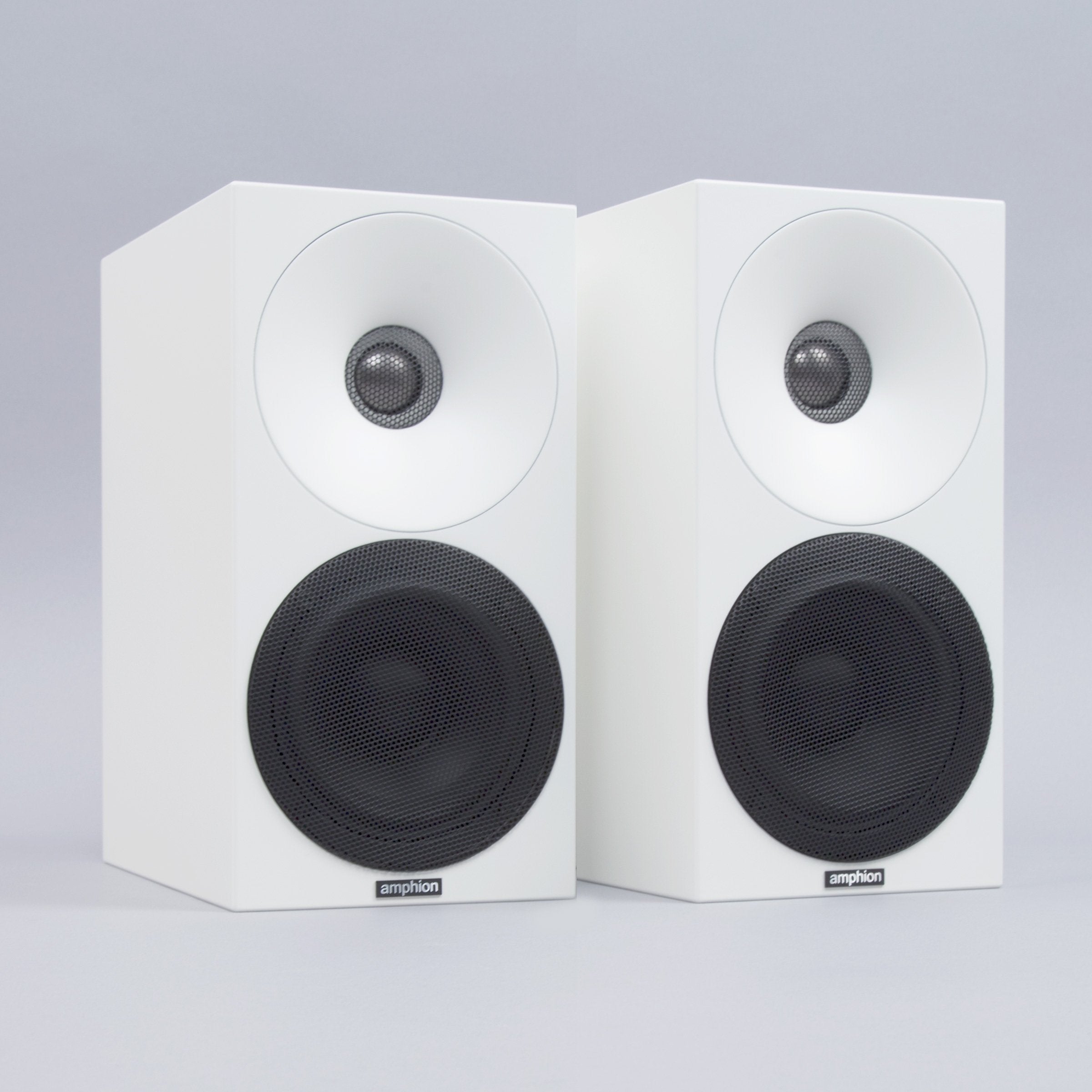 Amphion: Helium410 Loudspeaker - Full White / Black Grids (Pair)