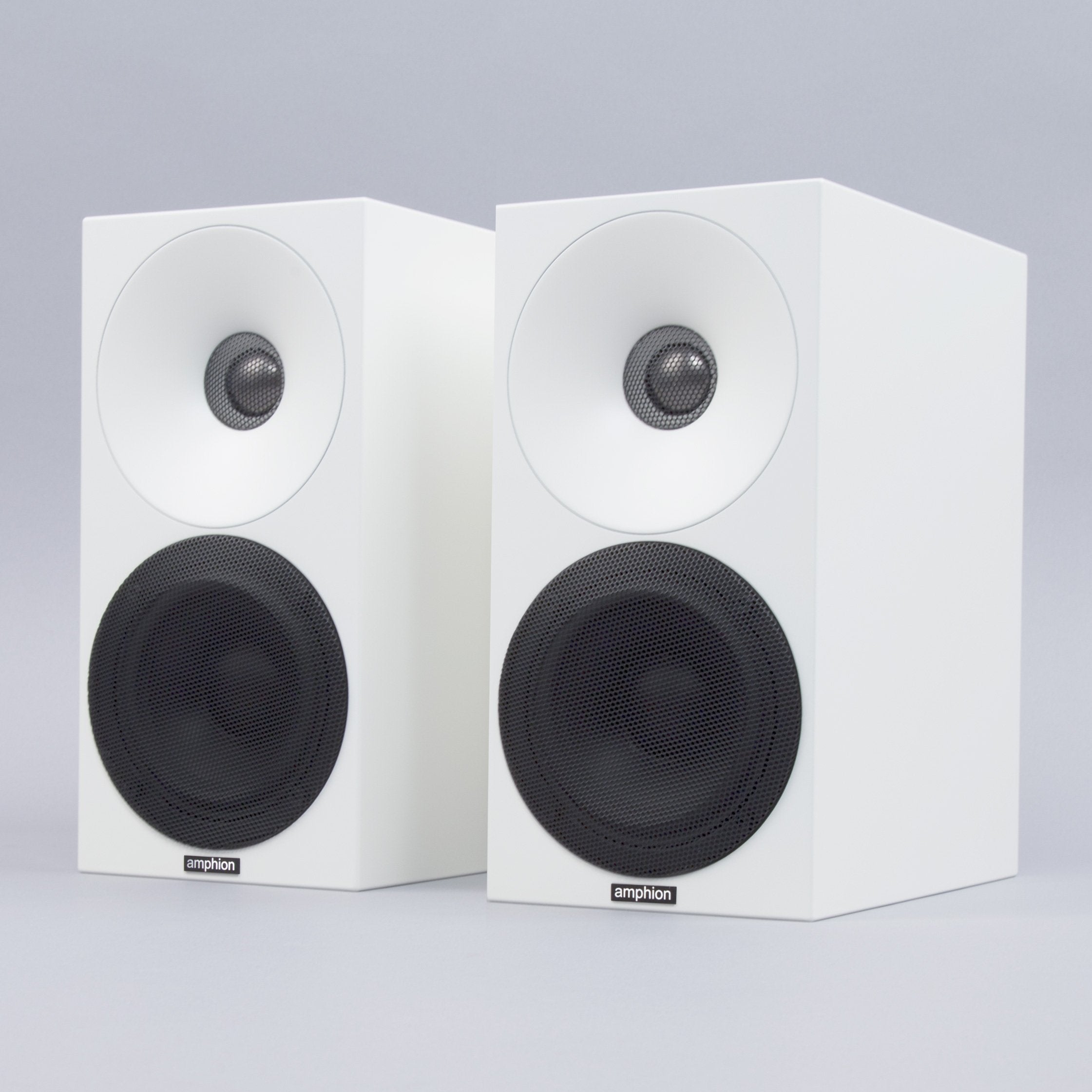 Amphion: Helium410 Loudspeaker - Full White / Black Grids (Pair)