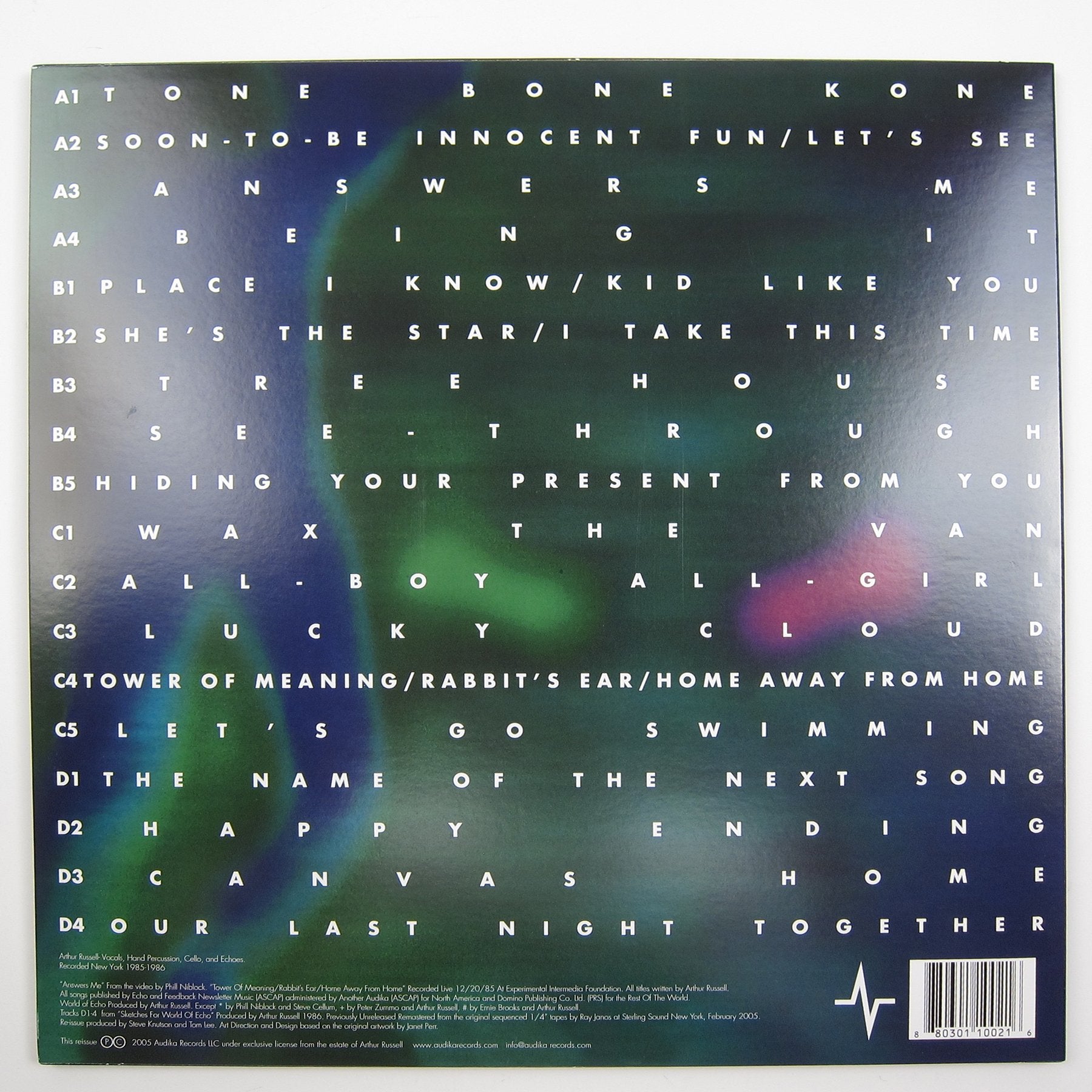 Arthur Russell: World Of Echo Vinyl 2LP