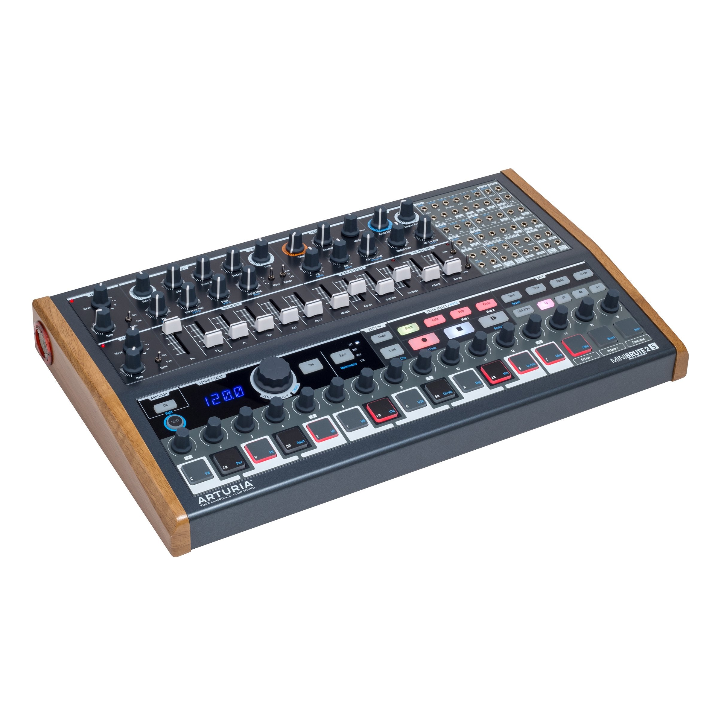 Arturia: MiniBrute2S Semi-Modular Synthesizer/Sequencer - OPEN BOX SPECIAL