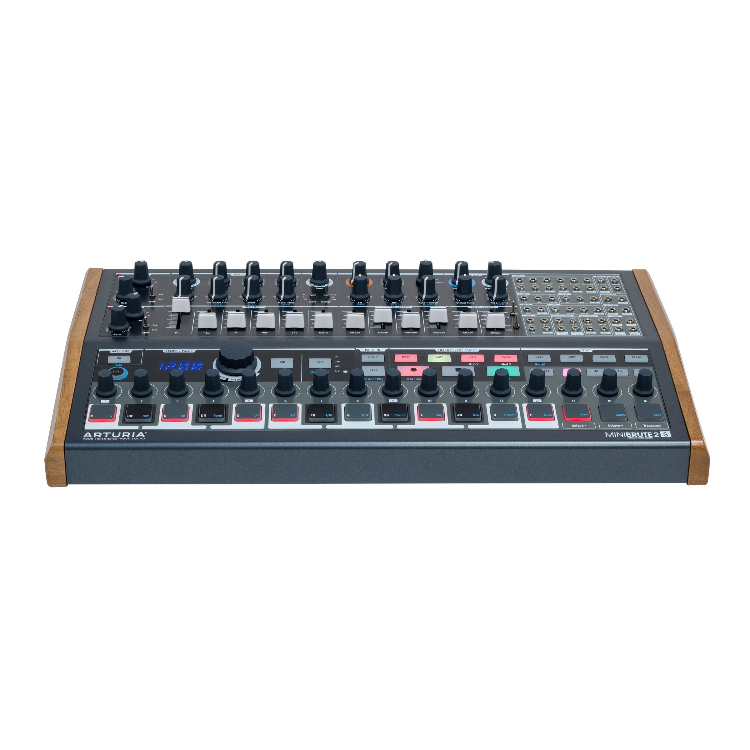 Arturia: MiniBrute2S Semi-Modular Synthesizer/Sequencer - OPEN BOX SPECIAL