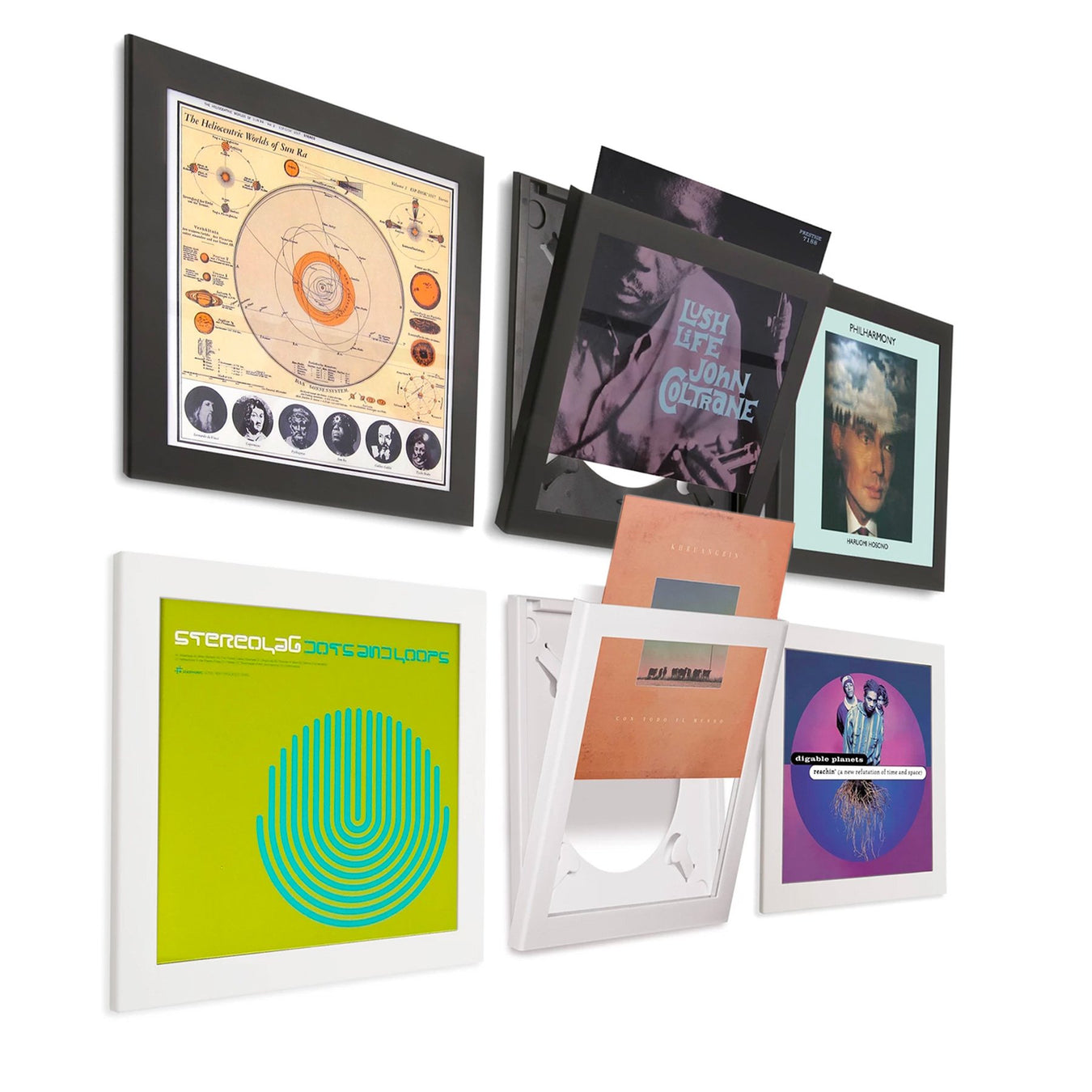 Vinyl Record Frames + Displays