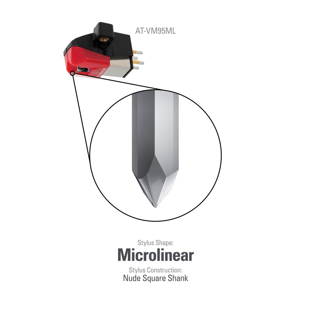 Audio-Technica: AT-VM95ML/H Cartridge & Headshell Combo