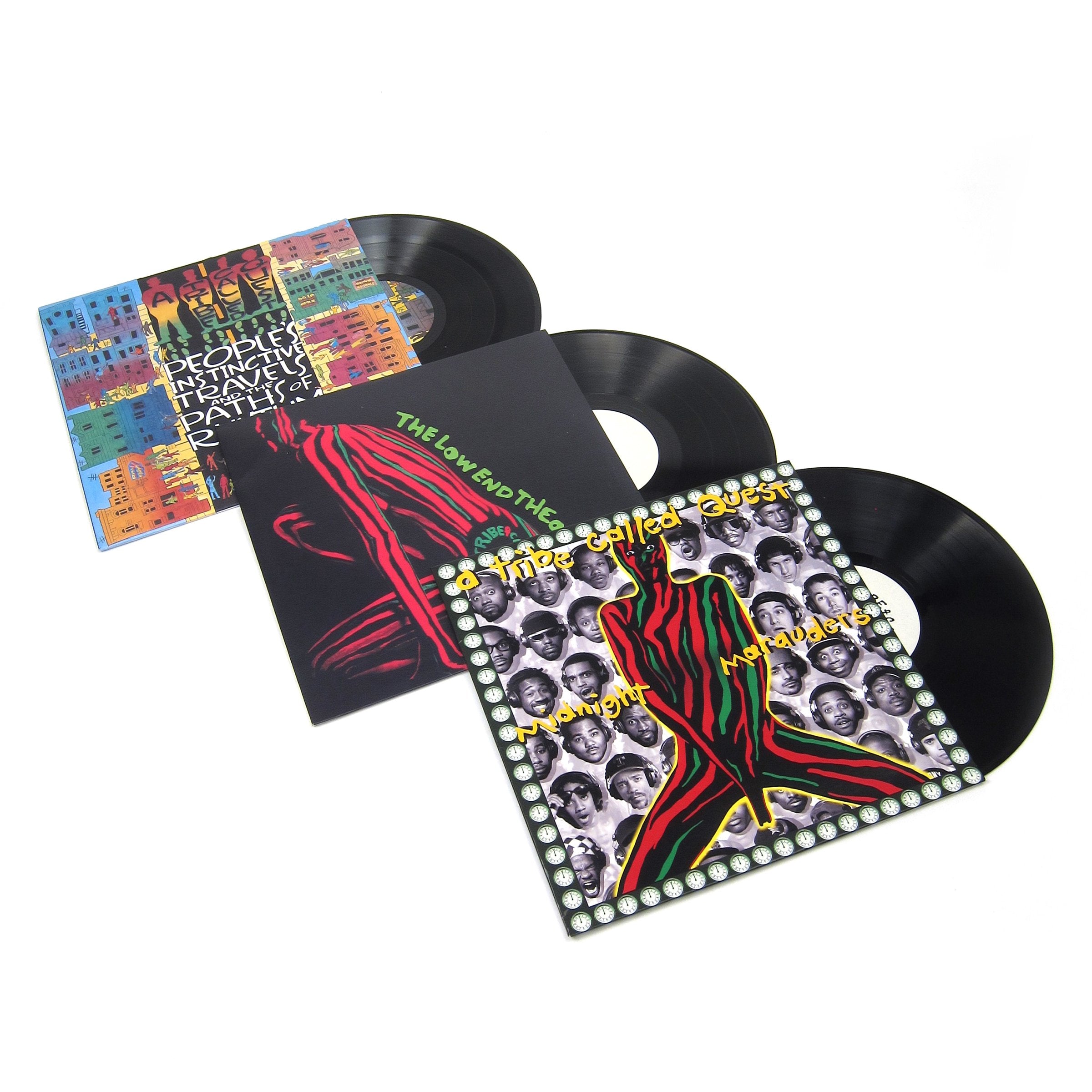 A Tribe Called Quest: Vinyl LP Album Pack (People's Instinctive, Low End Theory, Midnight Marauders)