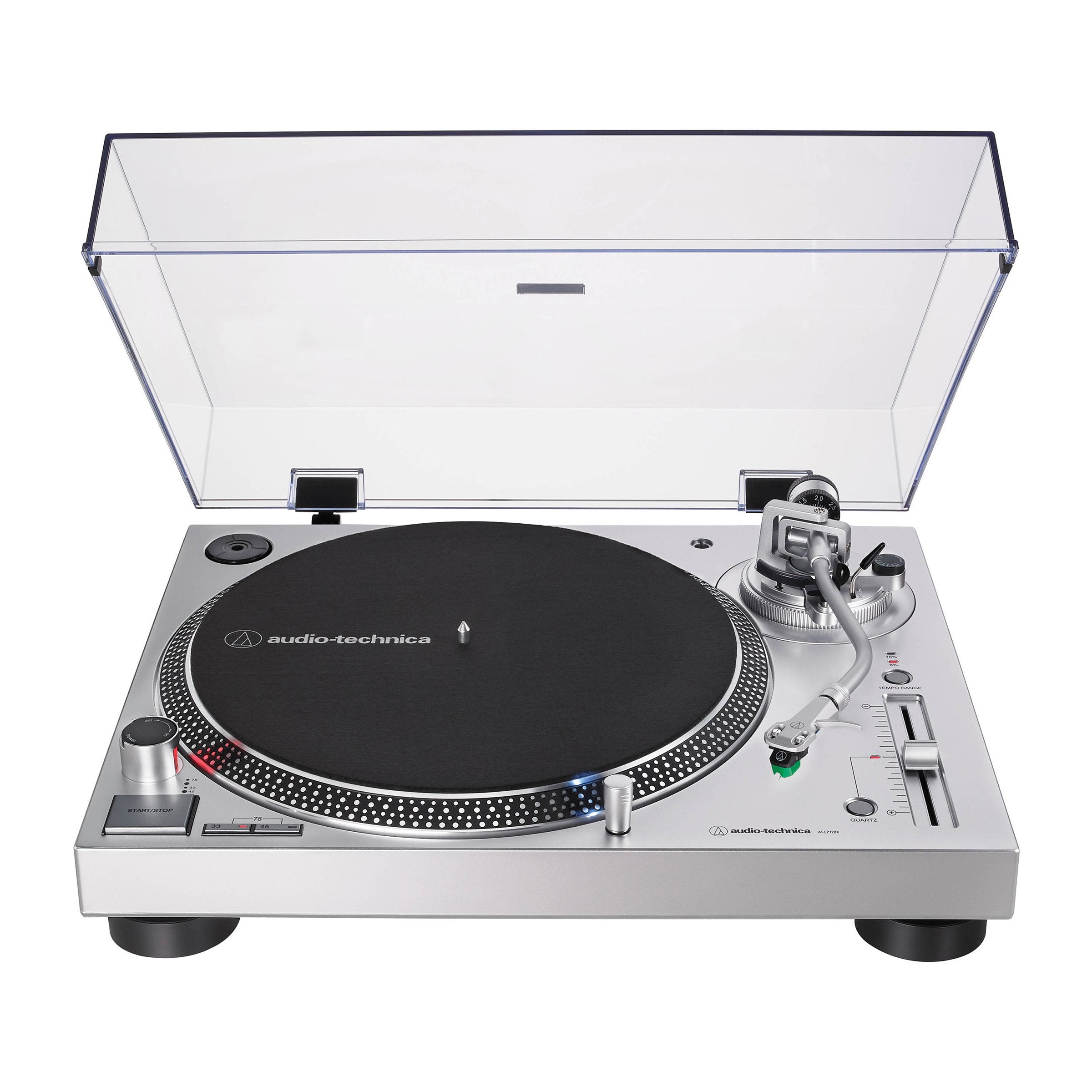 Audio Technica: AT-LP120XUSB-SV Direct Drive Turntable - Silver