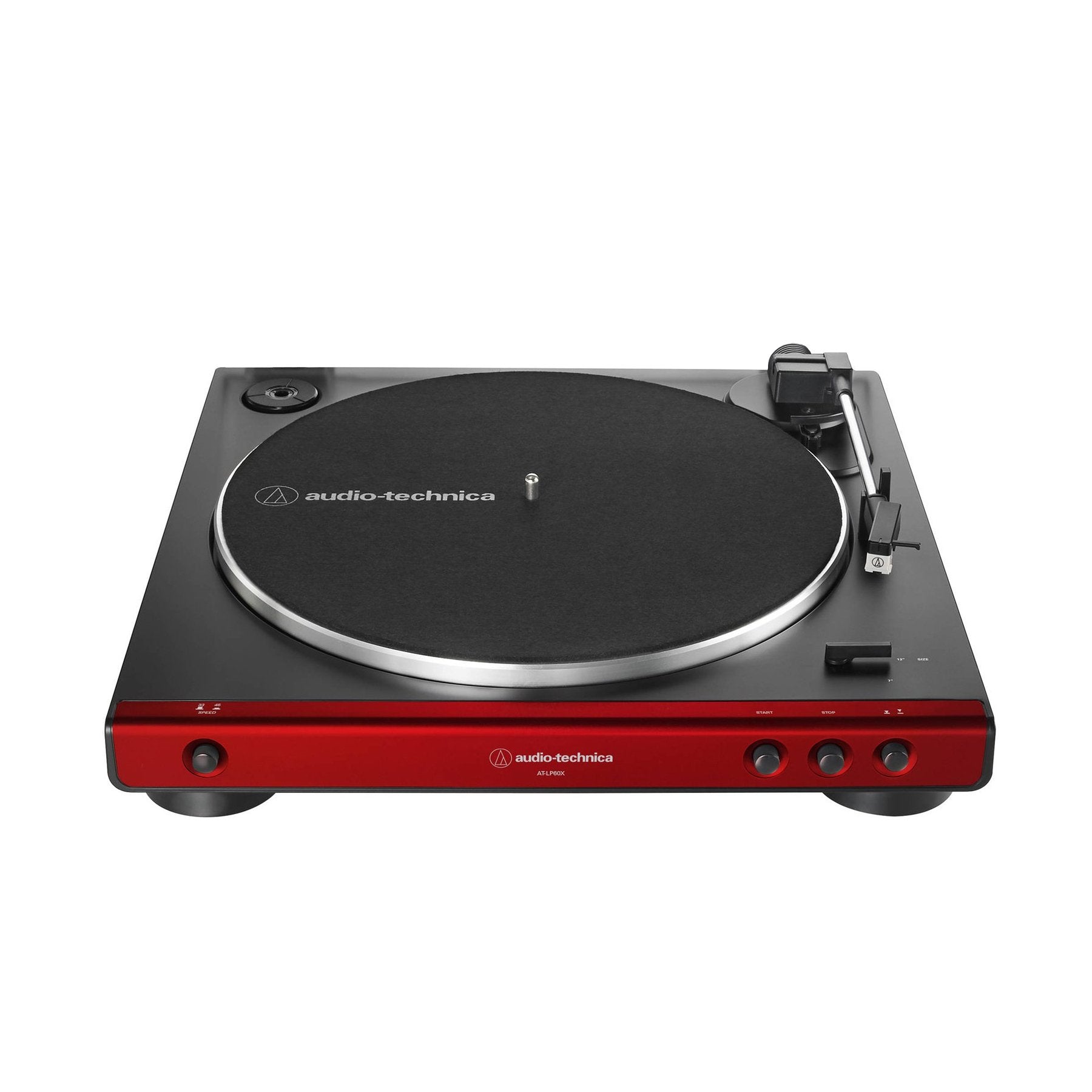 Audio Technica: AT-LP60X-RD Automatic Turntable - Red / Black