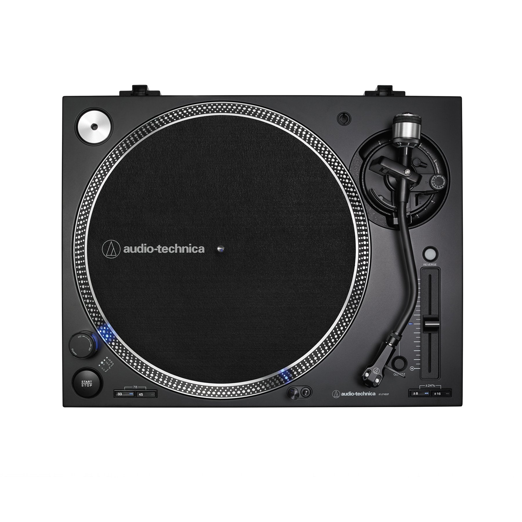 Audio Technica: AT-LP140XP-BK Direct Drive DJ Turntable - Black