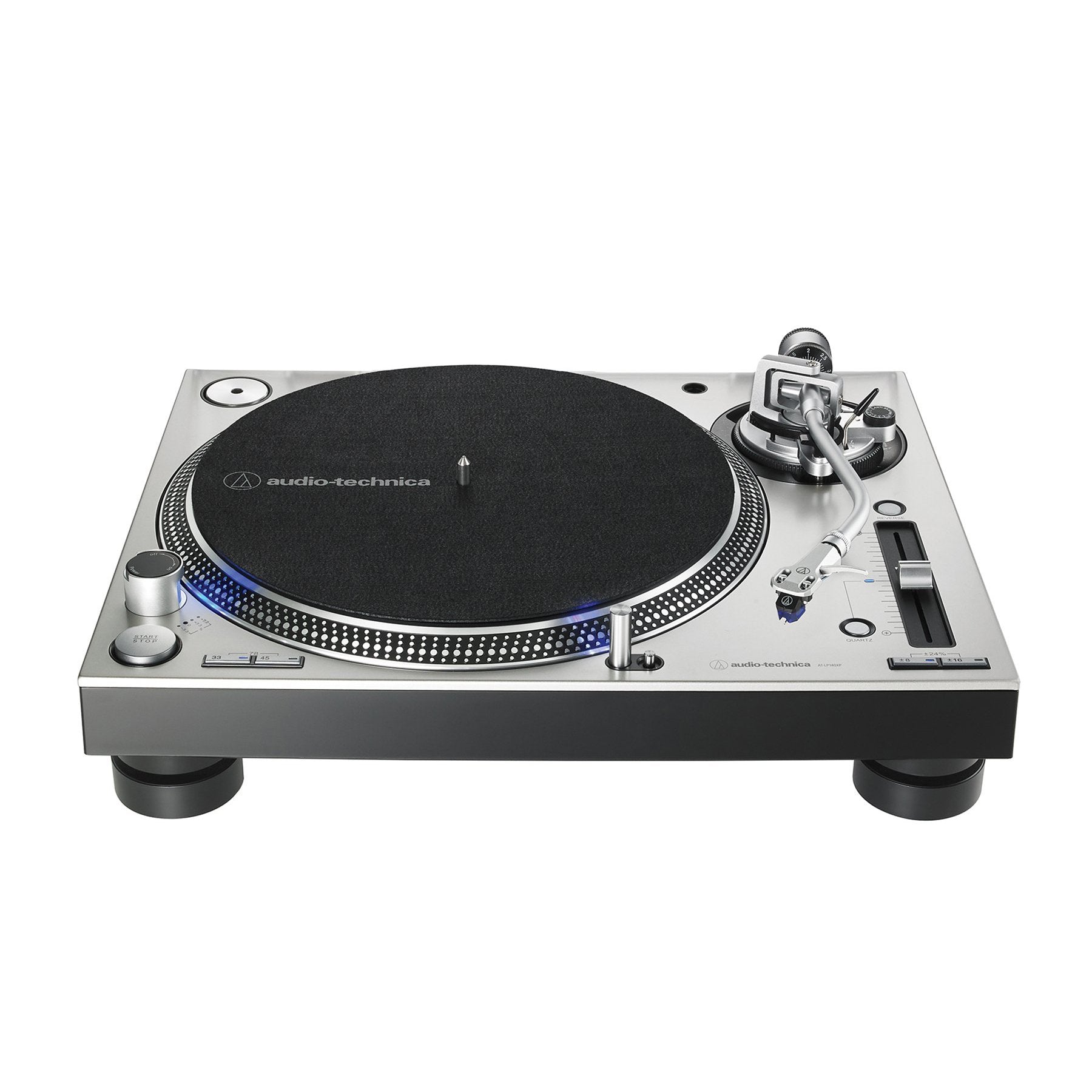 Audio Technica: AT-LP140XP-SV Direct Drive DJ Turntable - Silver