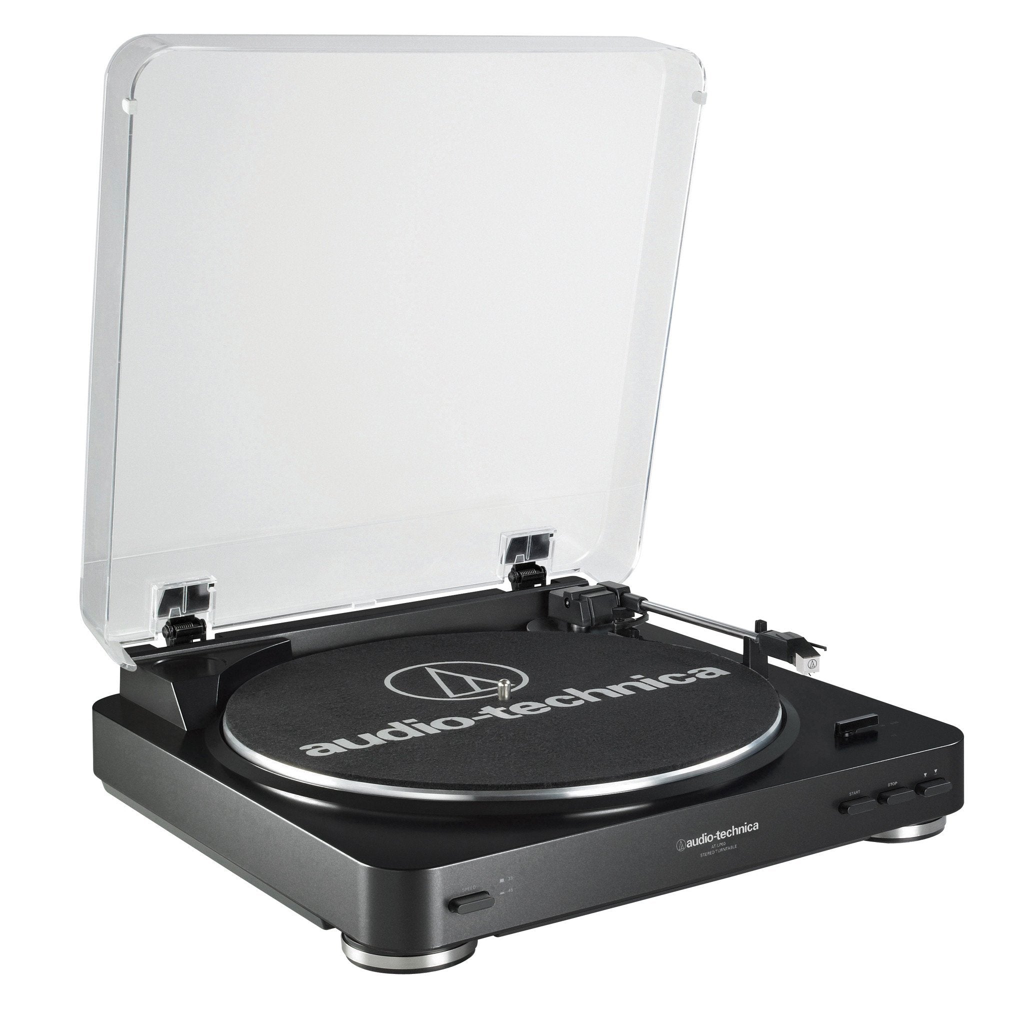Audio-Technica: AT-LP60BK Automatic Turntable - Black (Discontinued Model)