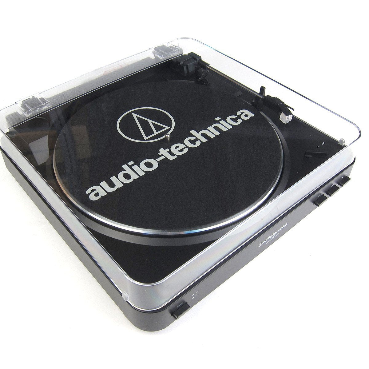 Audio-Technica: AT-LP60BK Automatic Turntable - Dustcover