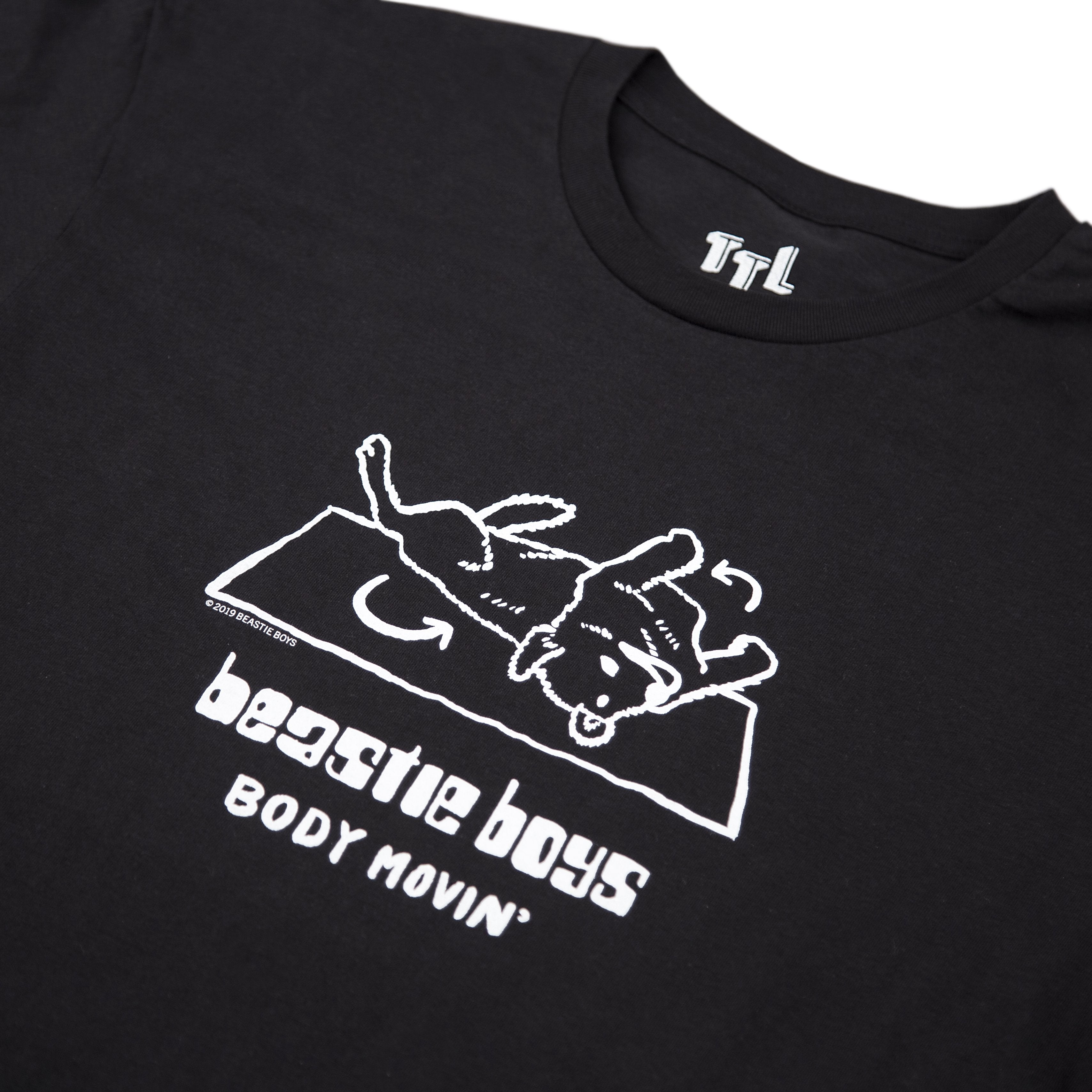 Turntable Lab: TTL x Beastie Boys Body Movin Shirt - Black