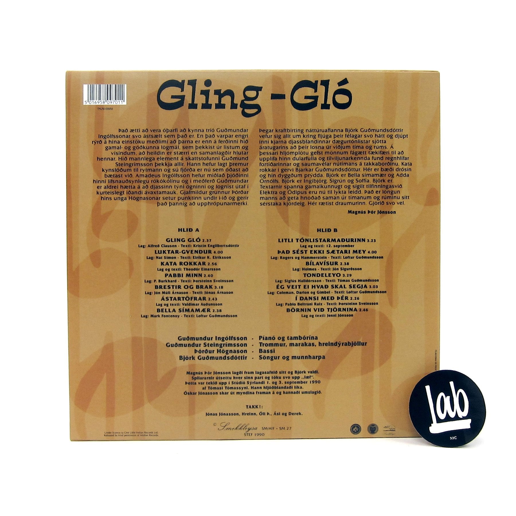 Bjork: Gling-Glo (180g) Vinyl 2LP