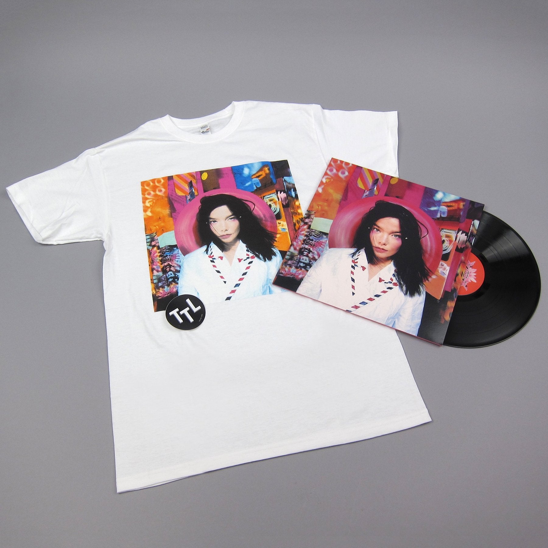 Bjork: Post Shirt - White