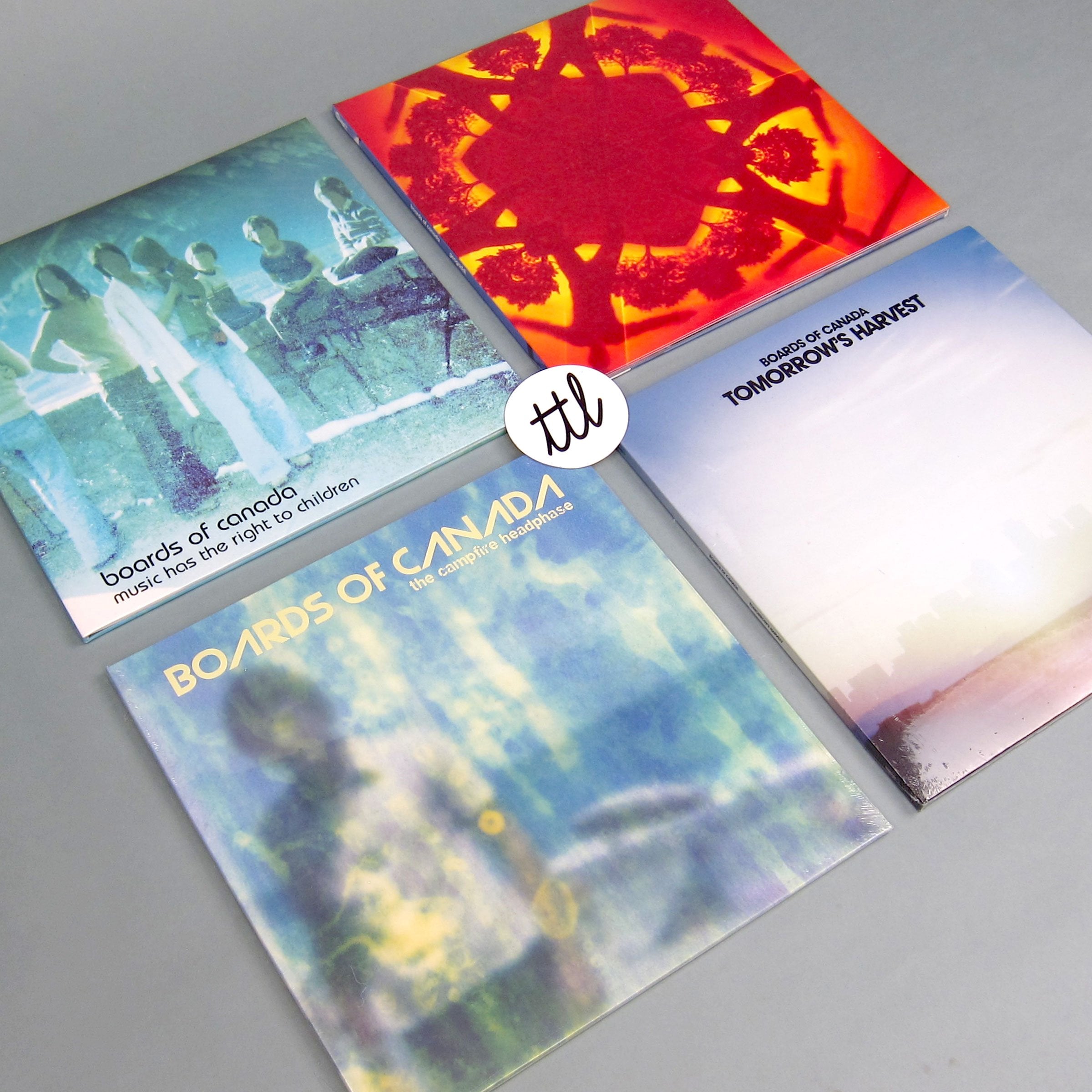 Boards Of Canada: Vinyl LP Album Pack (Music Has The Right To Children, Geogaddi, The Campfire Headphase, Tomorrow's Harvest)