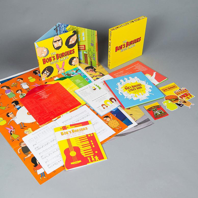 Bob's Burgers: The Bob's Burgers Music Album (Colored Vinyl) Vinyl 3LP+7" Boxset