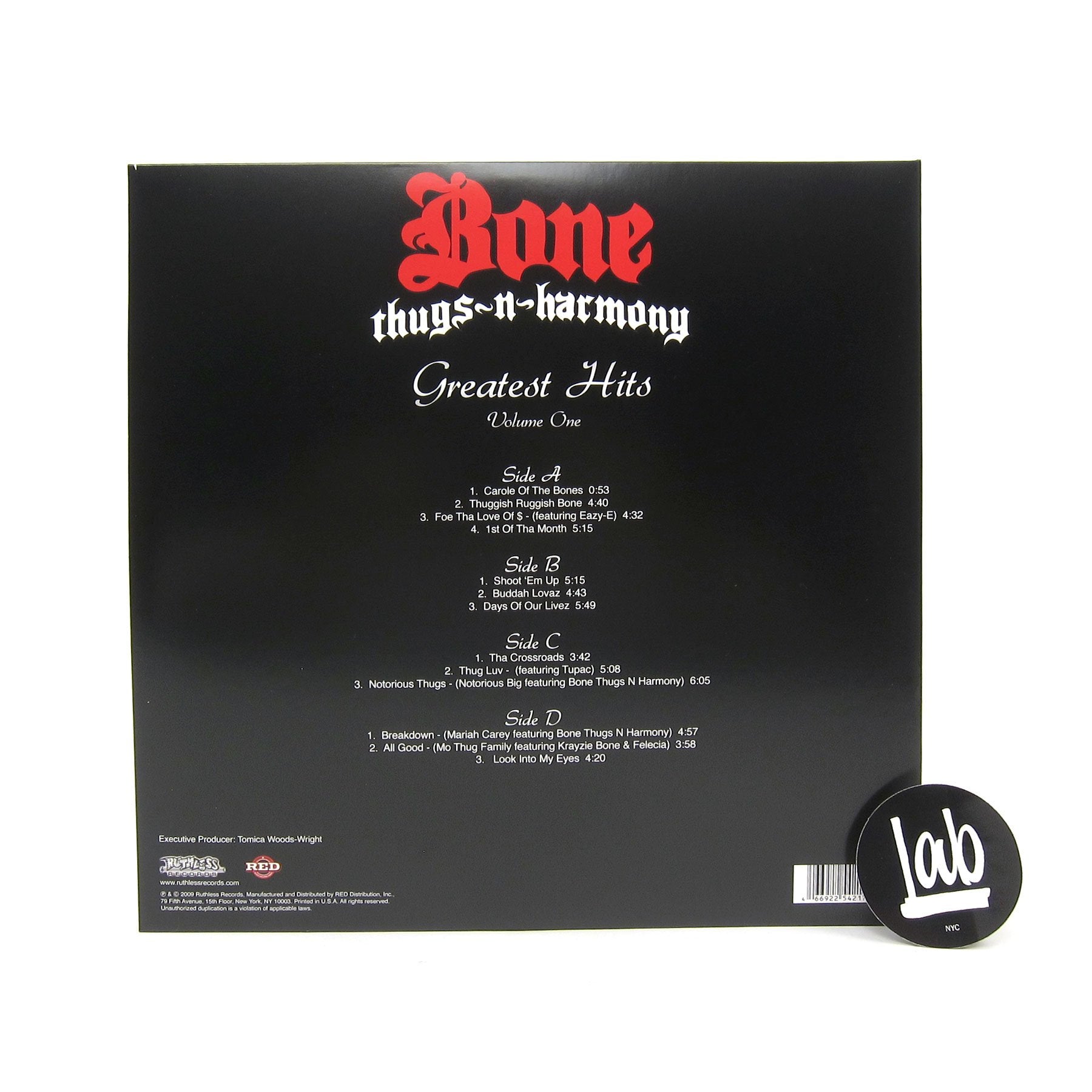 Bone Thugs-N-Harmony: Greatest Hits Volume One Vinyl